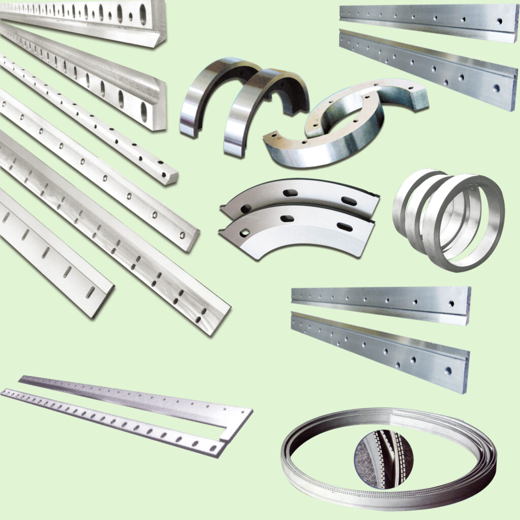 Paper industry blades