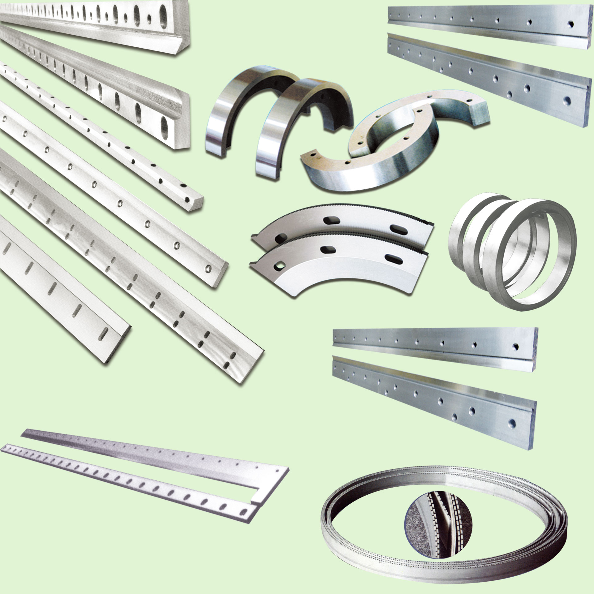 Paper industry blades